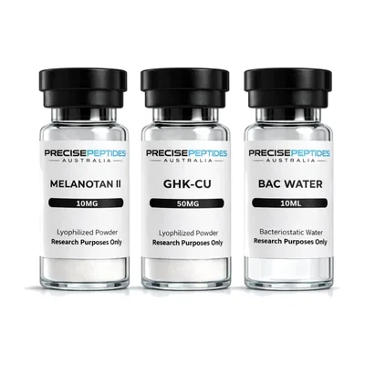 Melanotan II + GHK-Cu + Bac Water
