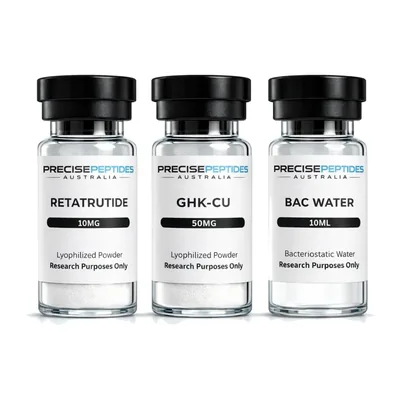 Retatrutide + GHK-Cu + Bac Water